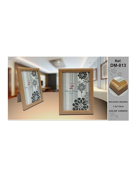 PORTAFOTO MADERA DM-813 13X18CM