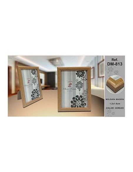 PORTAFOTO MADERA DM-813 9X13CM(24/48)