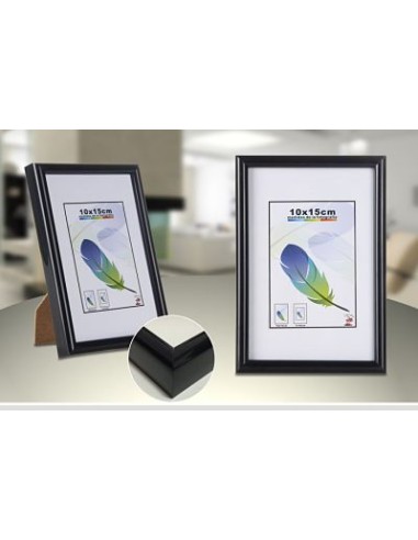 PORTAFOTO NEGRO PVC-605 24*30CM(12/24)