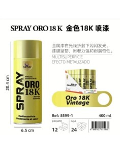 SPRAY 400ML ORO 18K VINTAGE