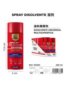 SPRAY DISOLVENTE 200ML