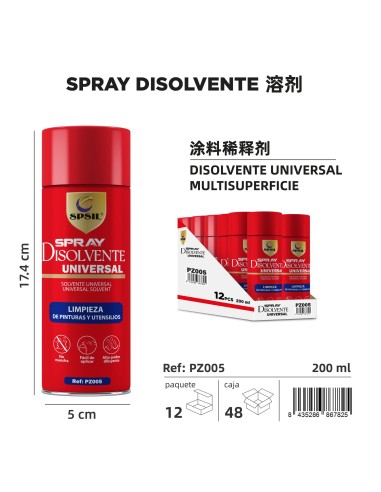 SPRAY DISOLVENTE 200ML