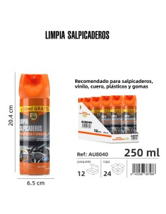 LIMPIA SALPICADERO COCHE