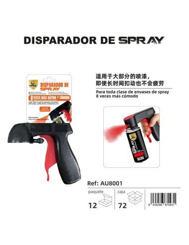 DISPARADOR DE PINTURA SPRAY