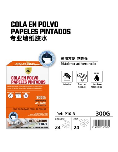 COLA PAPELES PINTADOS POLVO