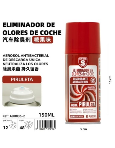 ELIMINADOR DE OLORES PIRULETA