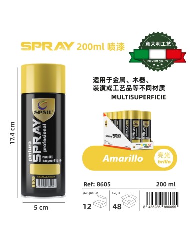SPRAY 200ML AMARILLO