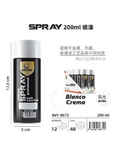 SPRAY 200ML BLANCO CREMA