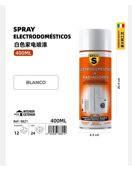 RADIADOR BLANCO 400ML