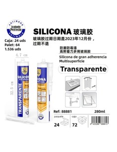 SILICONA 280ML TRANSPARENTE