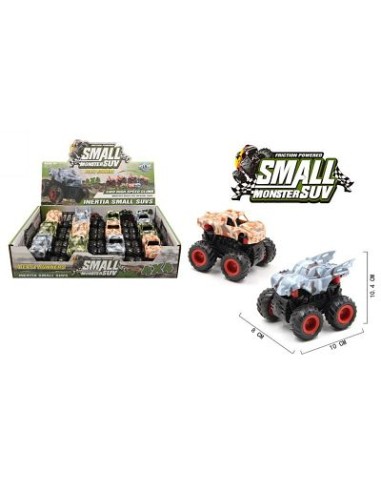 EXP.4X4 12 SMALL MONSTER MILITAR 10CM