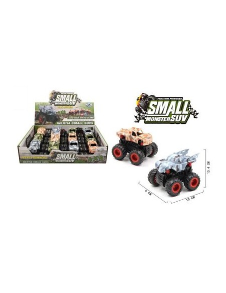EXP.4X4 12 SMALL MONSTER MILITAR 10CM