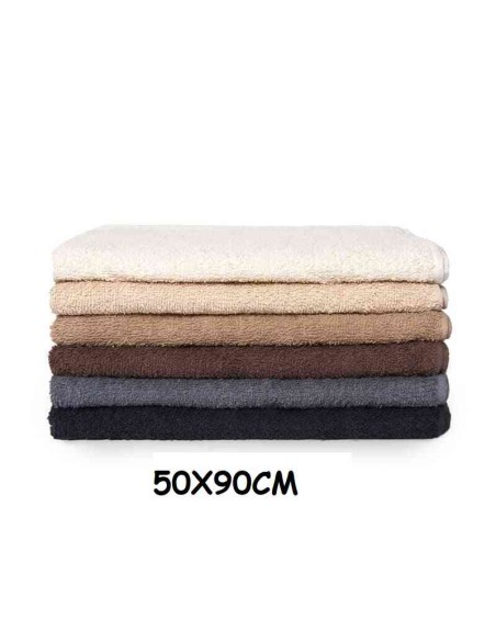 TOALLA BASIC CLASSIC SURTIDO COLORES 50cm x 90cm - 360gr/m2