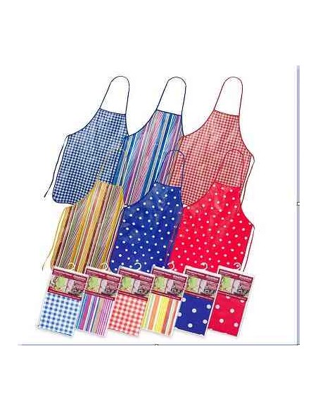 DELANTAL PVC PALERMO SURTIDO DISEÑOS 50c