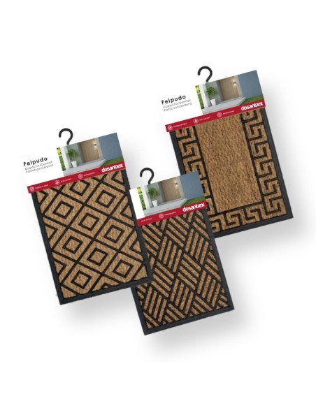 FELPUDO 40X60CM SAHARA SURTIDO DISEÑOS EMPERCHADO