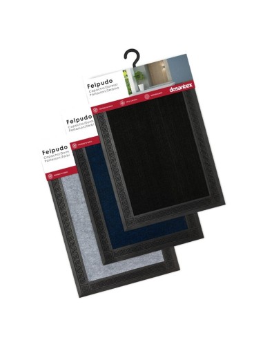 FELPUDO 50X75CM GOMA BENIDORM SURTIDO COLORES EMPERCHADO