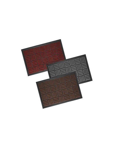 FELPUDO MARSELLA RAYAS SURTIDO COLORES 40X60CM