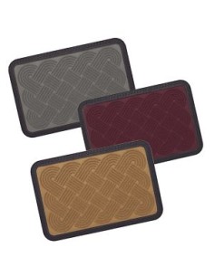 FELPUDO GOMA ANKARA NUDOS SURTIDO COLORES 40cm x 60cm