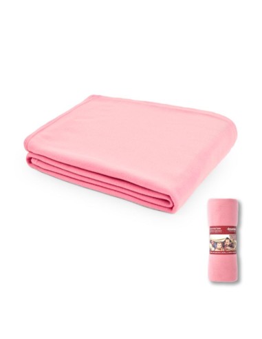 MANTA POLAR TEIDE ROSA 130cm x 160cm