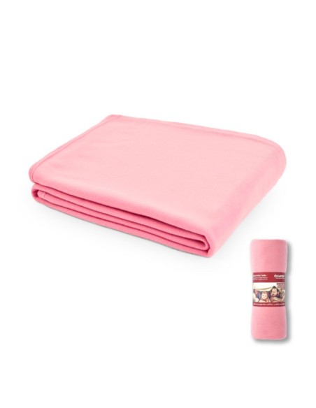 MANTA POLAR TEIDE ROSA 130cm x 160cm