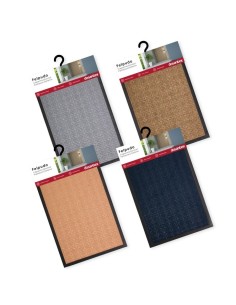 FELPUDO GOMA 40X60CM CORDOBA SURTIDO COLORES