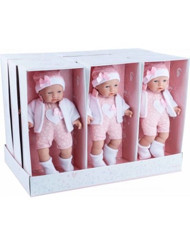 BEBE LLORON CON CHAQUETA EN EXPOSITOR