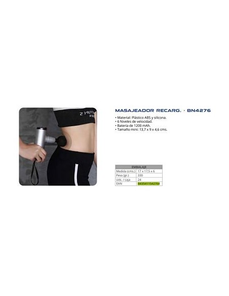 MASAJEADOR RECARGABLE BN 4276