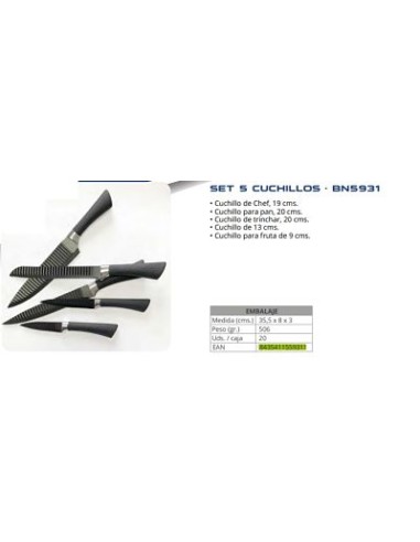 CUCHILLOS 5UND