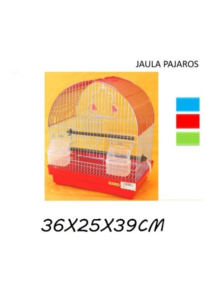 JAULA PAJAROS 36X25X39CM