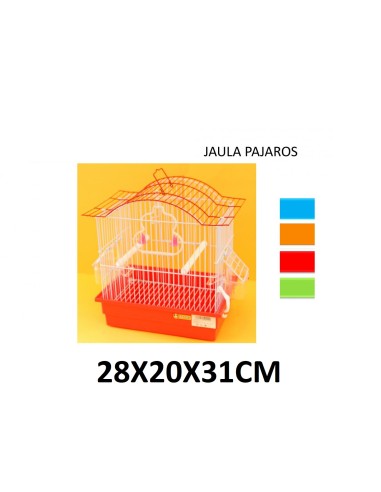 JAULA PAJAROS 28X20X31CM