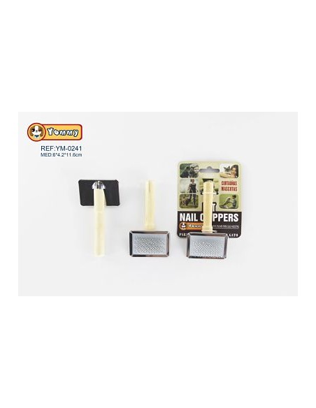 CEPILLO DE PUAS MADERA 6x4.2x11.6cm