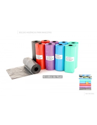 BOLSA DE EXCREMENTOS 10*15