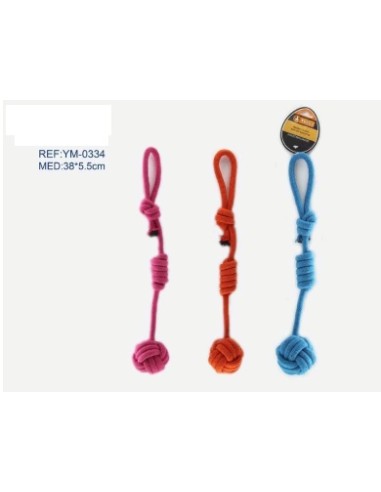 JUGUETE BOLA CIRCULO NUDO 38*5.5*5.5CM