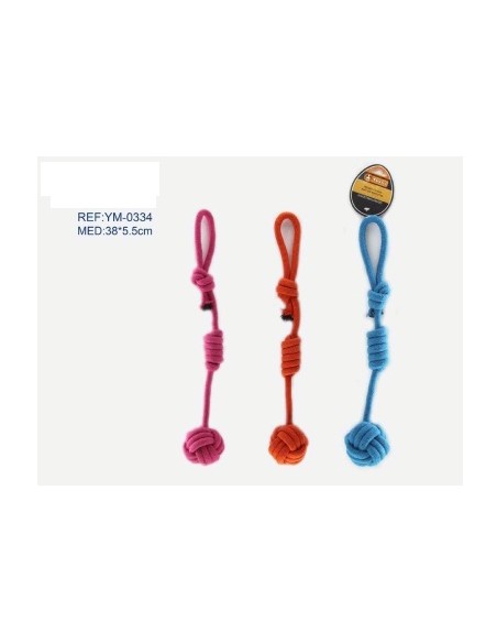 JUGUETE BOLA CIRCULO NUDO 38*5.5*5.5CM