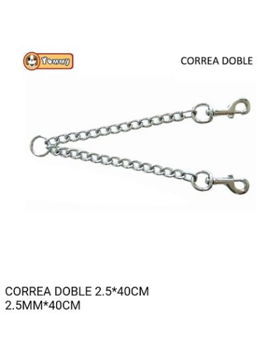 CORREA DOBLE 2.5X40CM