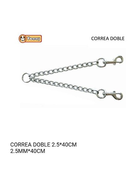 CORREA DOBLE 2.5X40CM