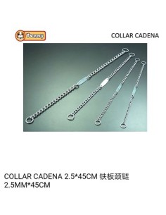 COLLAR CADENA 2.5X45CM