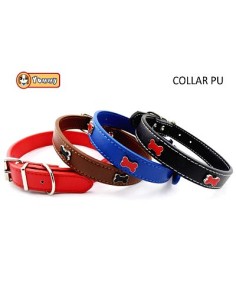 COLLAR PERRO HUESO 1.5X 35 CM