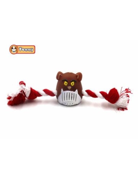 JUGUETE VINILO CABEZA DE PERRO 16,5*