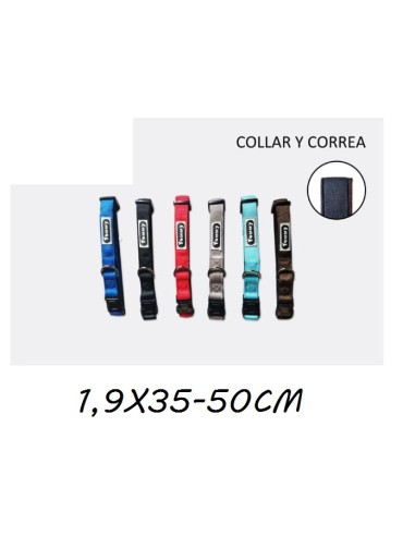 COLLAR Y CORREA 1.9*35-50 CM