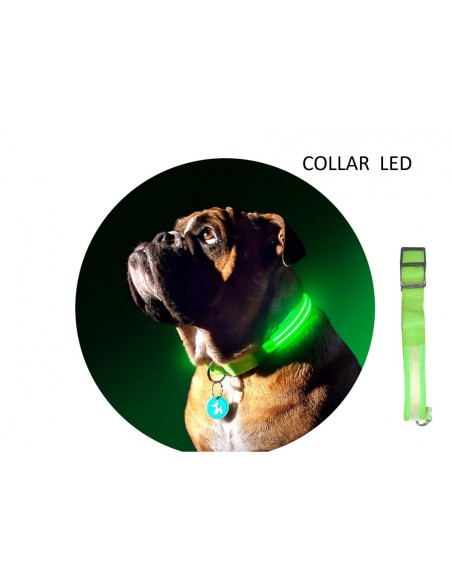 COLLAR LED L 33-47CM