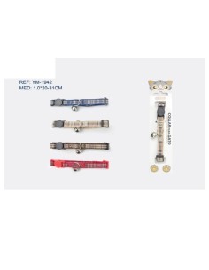 COLLAR PARA GATO 1.0 X (20-31)YM1942