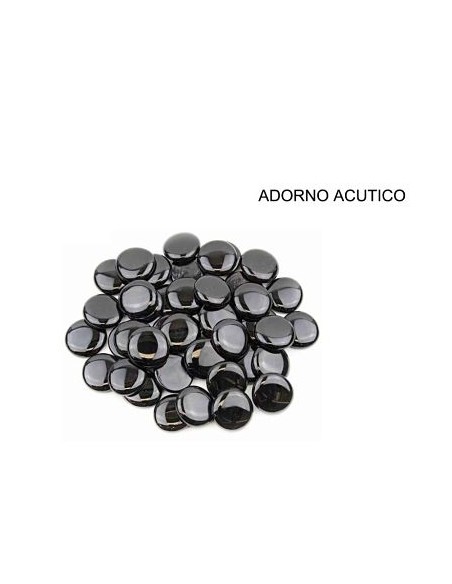 PIEDRAS 17-19MM VIDRIO NEGRO