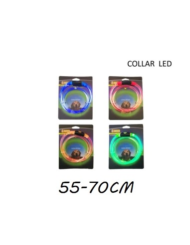 COLLAR LED 55-70cm