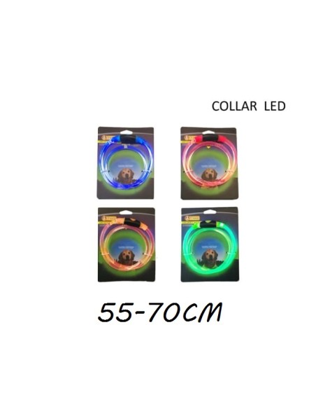 COLLAR LED 55-70cm