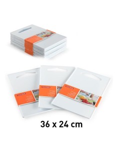 TABLA 36X24CM BLANCO CORTE