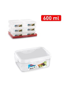 FIAMBRERA 600ML CLICK RECTANGULAR