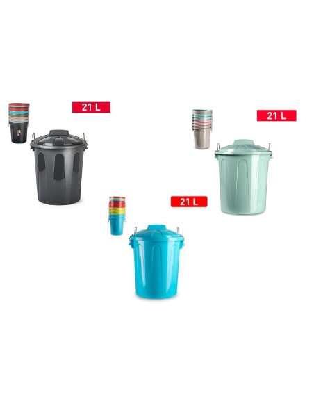 CUBO COMUNIDAD 21L COLOR SURTIDO