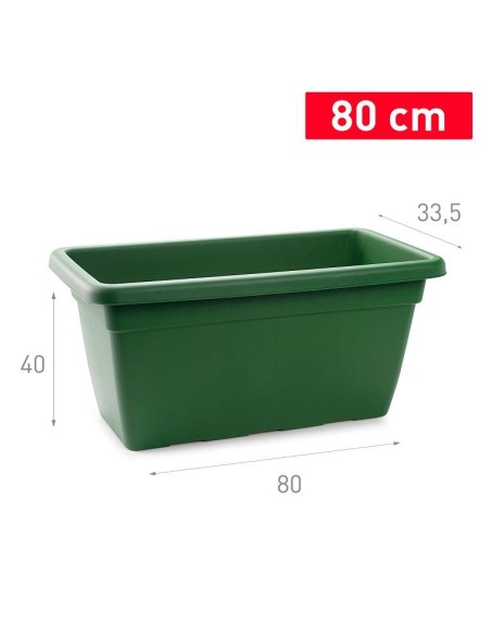 JARDINERA 80 CM VERDE JAR