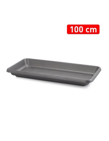 PLATO JARDINERA 100 CM NUEVO ANTRACITA